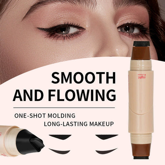 Buy 1 Get 1 Free! Dual‑Ended Waterproof Cat Eye Eyeliner Stamp Pen