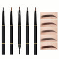 Waterproof Double-Headed Eyebrow Pencil with Sweat- Resistant Brush