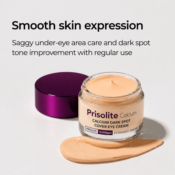 Prisolite Korean Calcium Eye Cream | Dark Spots, Dark Circles & Pigmentation