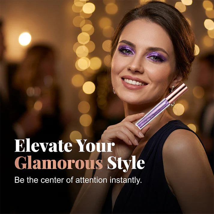 10-Color Set Glitter & Glow Liquid Eyeshadow Set